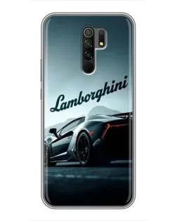 Чехол для Xiaomi Redmi 9 с картинкой «Классическая надпись Lamborghini» Чехол для Xiaomi Redmi 9 с картинкой «Классическая надпись Lamborghini»