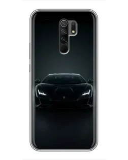 Чехол для Xiaomi Redmi 9 с картинкой «Черный Lamborghini Aventador» Чехол для Xiaomi Redmi 9 с картинкой «Черный Lamborghini Aventador»