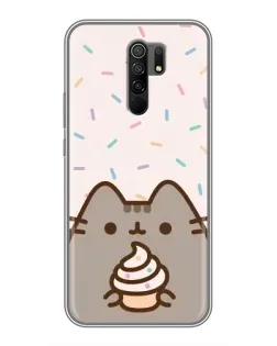Чехол для Xiaomi Redmi 9 с картинкой «Пушин с кексом» Чехол для Xiaomi Redmi 9 с картинкой «Пушин с кексом»