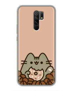 Чехол для Xiaomi Redmi 9 с картинкой «Кофейный Пушин» Чехол для Xiaomi Redmi 9 с картинкой «Кофейный Пушин»