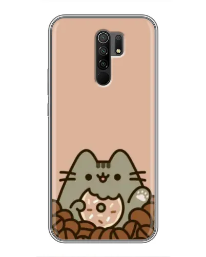 Чохол для Xiaomi Redmi 9 з картинкою «Кавовий Пушин» Чохол для Xiaomi Redmi 9 з картинкою «Кавовий Пушин»