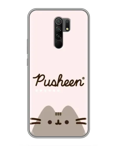 Чохол для Xiaomi Redmi 9 з картинкою «Pusheen логотип» Чохол для Xiaomi Redmi 9 з картинкою «Pusheen логотип»