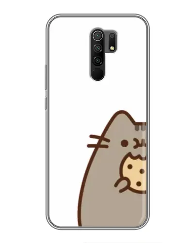 Чохол для Xiaomi Redmi 9 з картинкою «Пушин з печивом» Чохол для Xiaomi Redmi 9 з картинкою «Пушин з печивом»
