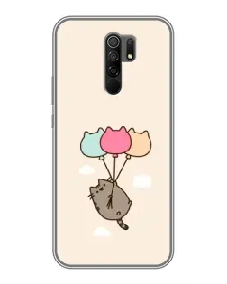 Чохол для Xiaomi Redmi 9 з картинкою «Пушин на кульках»