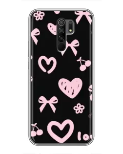 Чехол для Xiaomi Redmi 9 с картинкой «Сатиновый бант»