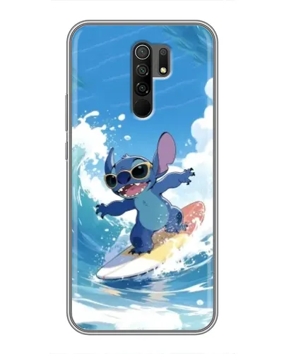 Чехол для Xiaomi Redmi 9 с картинкой «Стич на волне» Чехол для Xiaomi Redmi 9 с картинкой «Стич на волне»