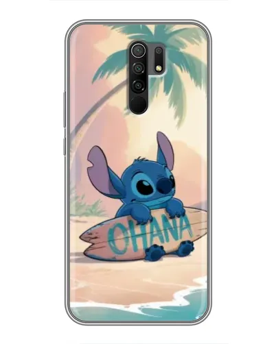 Чехол для Xiaomi Redmi 9 с картинкой «Стич на серфе» Чехол для Xiaomi Redmi 9 с картинкой «Стич на серфе»