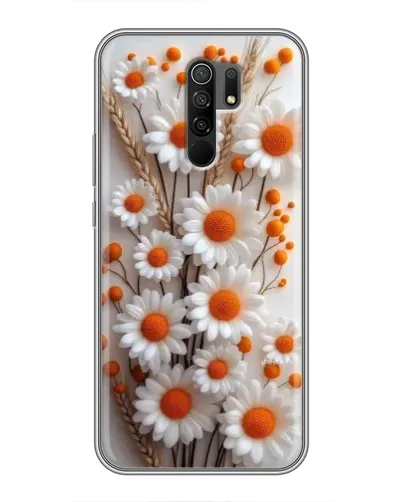 Чехол для Xiaomi Redmi 9 с картинкой «Белые сухоцветы» Чехол для Xiaomi Redmi 9 с картинкой «Белые сухоцветы»