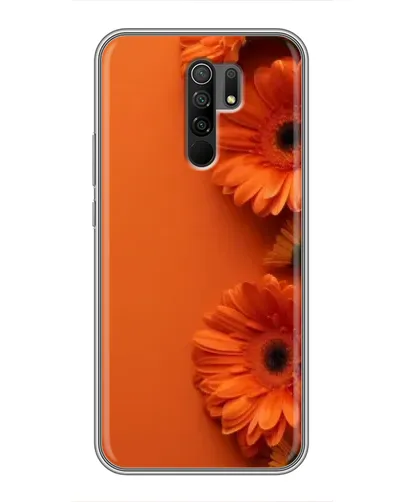Чехол для Xiaomi Redmi 9 с картинкой «Оранжевые герберы» Чехол для Xiaomi Redmi 9 с картинкой «Оранжевые герберы»