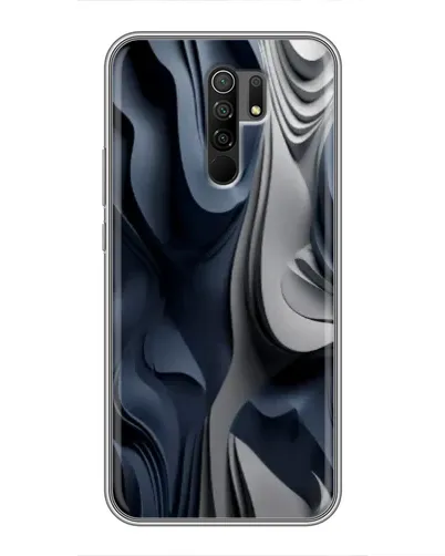 Чохол для Xiaomi Redmi 9 з картинкою «Об'ємні сині складки» Чохол для Xiaomi Redmi 9 з картинкою «Об'ємні сині складки»