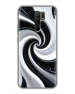 Чехол для Xiaomi Redmi 9 с картинкой «Черно-белая спираль» Чехол для Xiaomi Redmi 9 с картинкой «Черно-белая спираль»