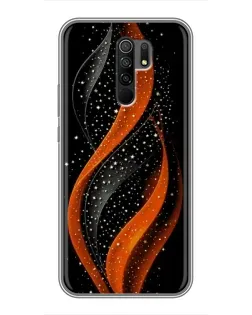 Чехол для Xiaomi Redmi 9 с картинкой «Огненная звездная волна» Чехол для Xiaomi Redmi 9 с картинкой «Огненная звездная волна»