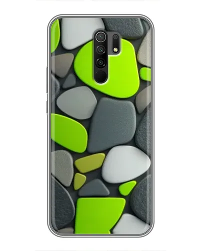 Чохол для Xiaomi Redmi 9 з картинкою «Яскрава неонова галька» Чохол для Xiaomi Redmi 9 з картинкою «Яскрава неонова галька»