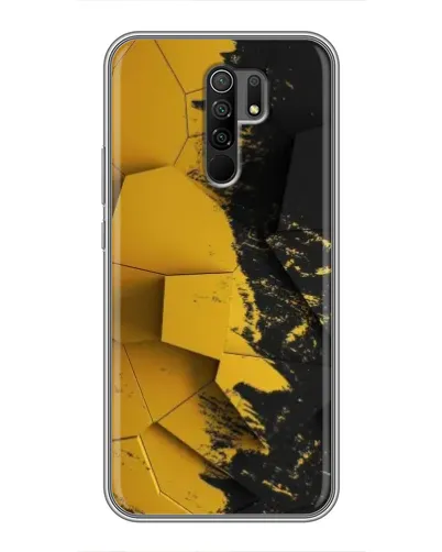 Чохол для Xiaomi Redmi 9 з картинкою «Золоті уламки геометрії» Чохол для Xiaomi Redmi 9 з картинкою «Золоті уламки геометрії»