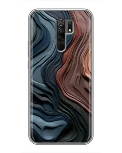 Чехол для Xiaomi Redmi 9 с картинкой «Цветные волны каньона» Чехол для Xiaomi Redmi 9 с картинкой «Цветные волны каньона»