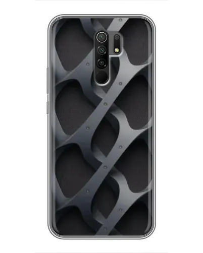 Чохол для Xiaomi Redmi 9 з картинкою «Об'ємне сіре плетіння» Чохол для Xiaomi Redmi 9 з картинкою «Об'ємне сіре плетіння»