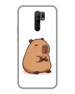Чохол для Xiaomi Redmi 9 з картинкою «Товстенька капібара»
