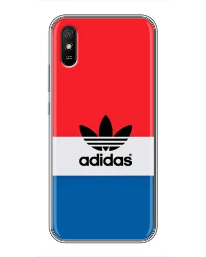 Чехол для Xiaomi Redmi 9A с картинкой «Ретро блоки Adidas»