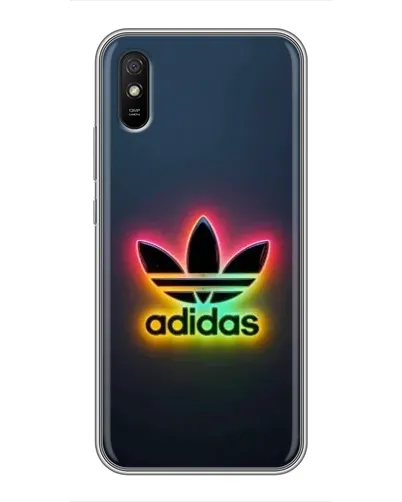 Чехол для Xiaomi Redmi 9A с картинкой «Неоновый Adidas»