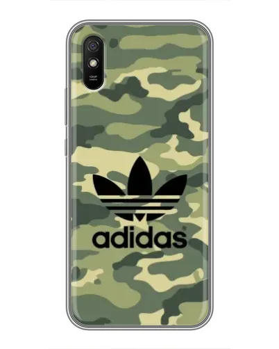 Чехол для Xiaomi Redmi 9A с картинкой «Милитари стиль Adidas»