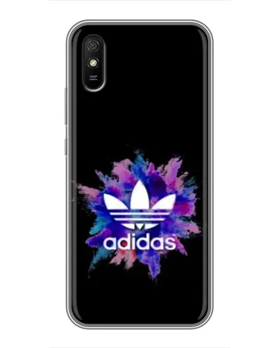 Чехол для Xiaomi Redmi 9A с картинкой «Взрыв красок Adidas»