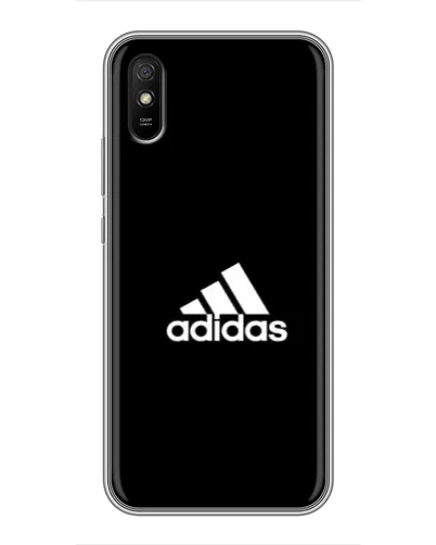 Чехол для Xiaomi Redmi 9A с картинкой «Черная классика Adidas»