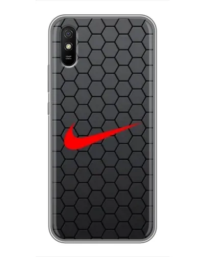 Чехол для Xiaomi Redmi 9A с картинкой «Nike — карбоновая сетка» Чехол для Xiaomi Redmi 9A с картинкой «Nike — карбоновая сетка»