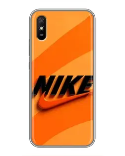 Чехол для Xiaomi Redmi 9A с картинкой «Оранжевый драйв Nike» Чехол для Xiaomi Redmi 9A с картинкой «Оранжевый драйв Nike»