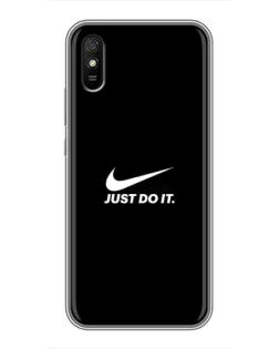 Чехол для Xiaomi Redmi 9A с картинкой «Минимализм от Nike» Чехол для Xiaomi Redmi 9A с картинкой «Минимализм от Nike»