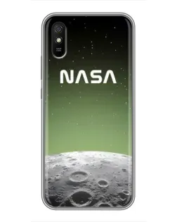 Чехол для Xiaomi Redmi 9A с картинкой «NASA — лунный градиент» Чехол для Xiaomi Redmi 9A с картинкой «NASA — лунный градиент»