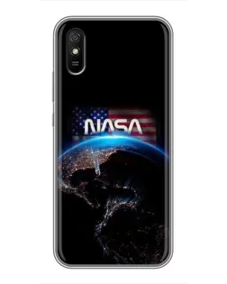 Чехол для Xiaomi Redmi 9A с картинкой «Земля из космоса NASA» Чехол для Xiaomi Redmi 9A с картинкой «Земля из космоса NASA»