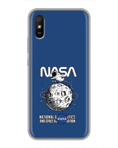 Чехол для Xiaomi Redmi 9A с картинкой «NASA — лунная миссия» Чехол для Xiaomi Redmi 9A с картинкой «NASA — лунная миссия»