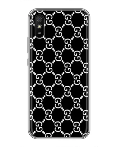 Чехол для Xiaomi Redmi 9A с картинкой «Gucci — сетчатый паттерн»