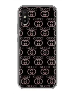 Чохол для Xiaomi Redmi 9A з картинкою «Класична монограма Gucci»