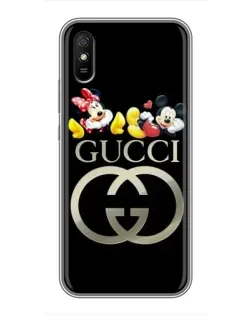 Чохол для Xiaomi Redmi 9A з картинкою «Gucci — герої Disney»
