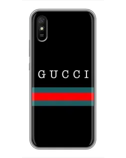 Чохол для Xiaomi Redmi 9A з картинкою «Gucci — червоний пояс»
