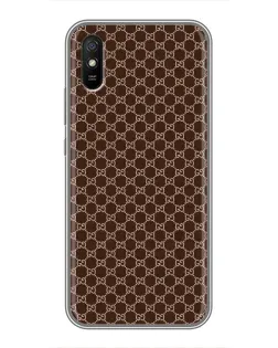 Чохол для Xiaomi Redmi 9A з картинкою «Gucci — шоколадна сітка»
