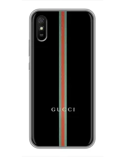 Чохол для Xiaomi Redmi 9A з картинкою «Gucci — строга лінія»