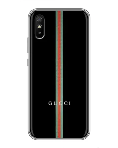 Чехол для Xiaomi Redmi 9A с картинкой «Gucci — строгая линия» Чехол для Xiaomi Redmi 9A с картинкой «Gucci — строгая линия»