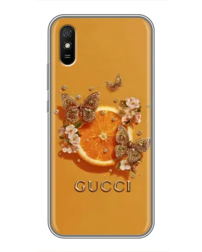 Чехол для Xiaomi Redmi 9A с картинкой «Gucci — золотые бабочки» Чехол для Xiaomi Redmi 9A с картинкой «Gucci — золотые бабочки»