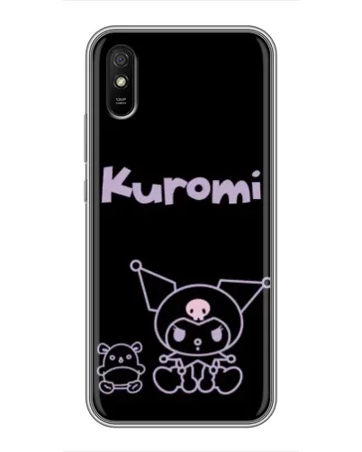 Чехол для Xiaomi Redmi 9A с картинкой «Kuromi — черный минимализм» Чехол для Xiaomi Redmi 9A с картинкой «Kuromi — черный минимализм»
