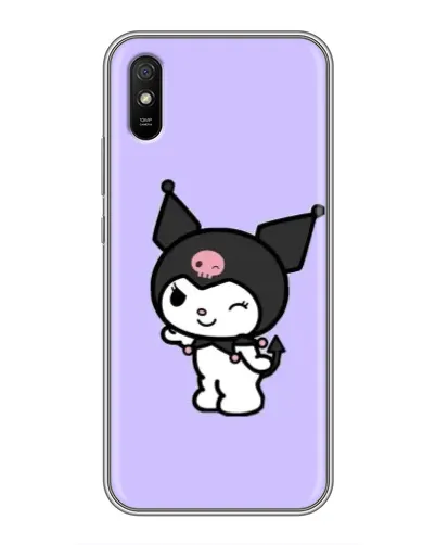 Чехол для Xiaomi Redmi 9A с картинкой «Классическая Kuromi» Чехол для Xiaomi Redmi 9A с картинкой «Классическая Kuromi»