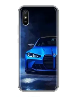 Чохол для Xiaomi Redmi 9A з картинкою «Блакитна BMW M4» Чохол для Xiaomi Redmi 9A з картинкою «Блакитна BMW M4»