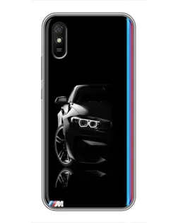 Чохол для Xiaomi Redmi 9A з картинкою «Силует BMW в темряві» Чохол для Xiaomi Redmi 9A з картинкою «Силует BMW в темряві»