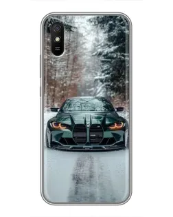 Чохол для Xiaomi Redmi 9A з картинкою «BMW у зимовому лісі» Чохол для Xiaomi Redmi 9A з картинкою «BMW у зимовому лісі»