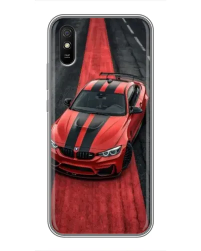 Чехол для Xiaomi Redmi 9A с картинкой «BMW на красной дорожке» Чехол для Xiaomi Redmi 9A с картинкой «BMW на красной дорожке»