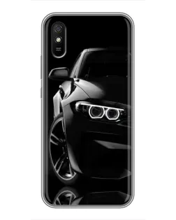 Чохол для Xiaomi Redmi 9A з картинкою «Чорна BMW — профіль» Чохол для Xiaomi Redmi 9A з картинкою «Чорна BMW — профіль»