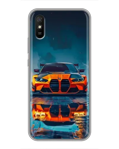 Чехол для Xiaomi Redmi 9A с картинкой «BMW — золотая эмблема» Чехол для Xiaomi Redmi 9A с картинкой «BMW — золотая эмблема»