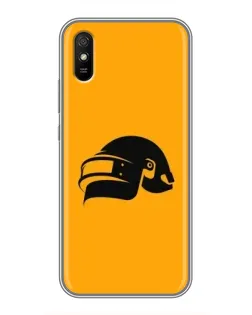 Чохол для Xiaomi Redmi 9A з картинкою «PUBG — золотий шолом»