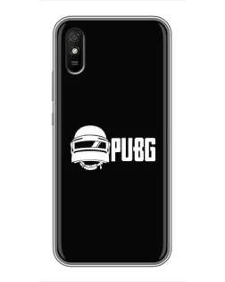 Чохол для Xiaomi Redmi 9A з картинкою «PUBG — класичний лого»
